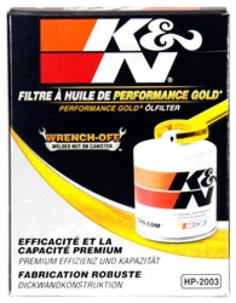 K&N Oil Filter OIL FILTER; AUTOMOTIVE - Installation View