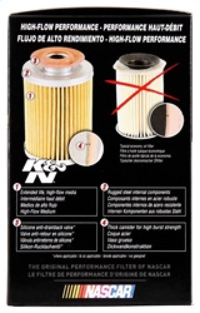 K&N Oil Filter OIL FILTER; AUTOMOTIVE - Additional View 9
