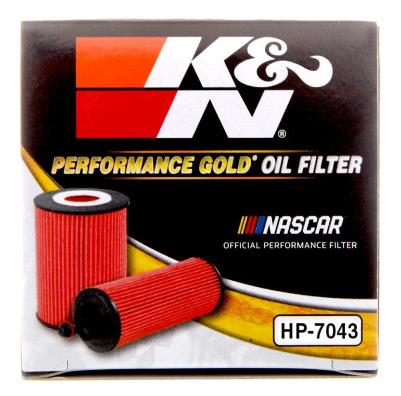 K&N Oil Filter OIL FILTER; AUTOMOTIVE - Back View