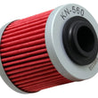 Load image into Gallery viewer, K&amp;N Oil Filter - Powersports - Side View