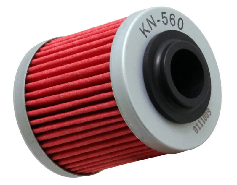 K&N Oil Filter - Powersports - Side View