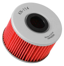 Load image into Gallery viewer, K&amp;N Oil Filter Powersports Cartridge Oil Filter - Main Product View