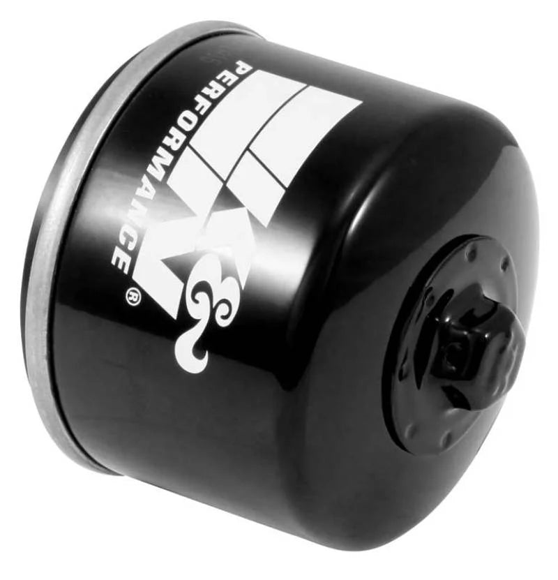 K&N Oil Filter for 2005-2014 BMW K1200 GT/R/RS/S/ K1300 GT/R/S/ R1200 GS/R/RT S1000RR - Side View