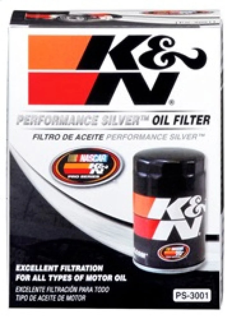 K&N Oil Filter for Ford/Audi/VW/Toyota/Mercury/Mazda/Nissan/Dodge/Lincoln/Volvo 3.656in OD - Installation View