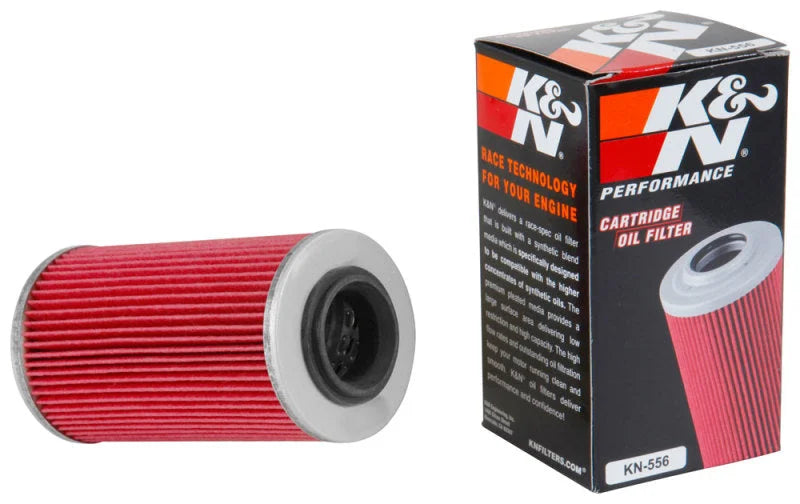 K&N Oil Transmission Filter, Powersports - Installation View