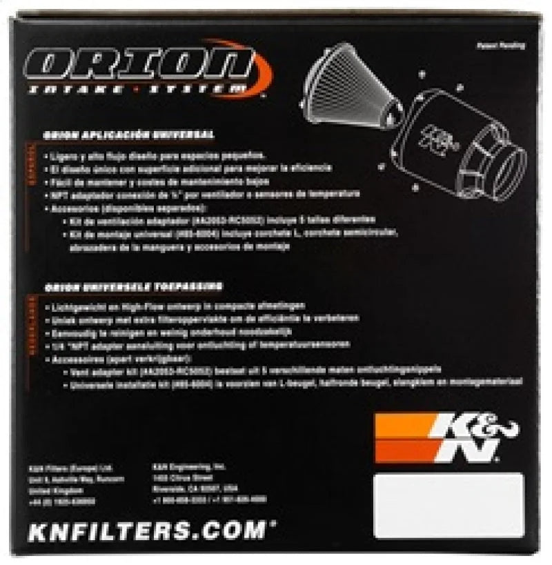 K&N Orion Universal Air Cleaner Assembly - Additional View 10