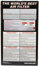 Load image into Gallery viewer, K&amp;N Oval Air Filter - 8-7/8in L 5-1/4in W 6in H - Additional View 6