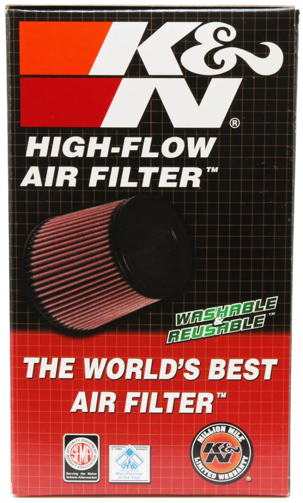 K&N Oval Drop In Air Filter - 8.785in x 5.25in / 4.5in H - Back View