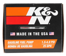 Load image into Gallery viewer, K&amp;N Performance Electric Fuel Pump 1.5-4 PSI - Back View