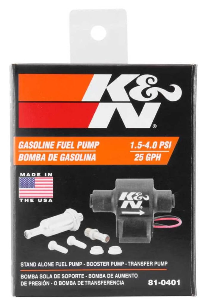 K&N Performance Electric Fuel Pump 1.5-4 PSI - Additional View 5