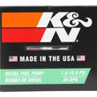 Load image into Gallery viewer, K&amp;N Performance Electric Fuel Pump 9-11.5 PSI Diesel - Installation View