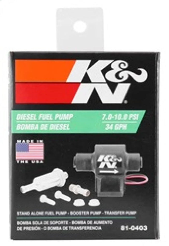 K&N Performance Electric Fuel Pump 9-11.5 PSI Diesel - Additional View 5