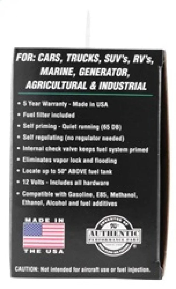 K&N Performance Electric Fuel Pump 9-11.5 PSI Diesel - Additional View 7