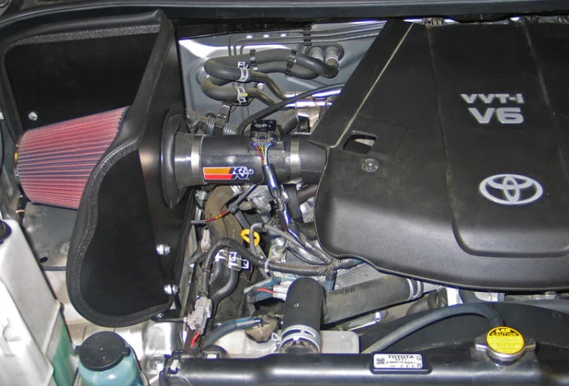 K&N Performance Intake Kit AirCharger; TOYOTA TUNDRA, 4.0L-V6, 2007-08 - Side View
