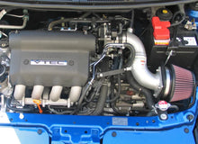 Load image into Gallery viewer, K&amp;N Performance Intake Kit TYPHOON; HONDA FIT L4-1.5L, (SILVER) 07-08 - Side View