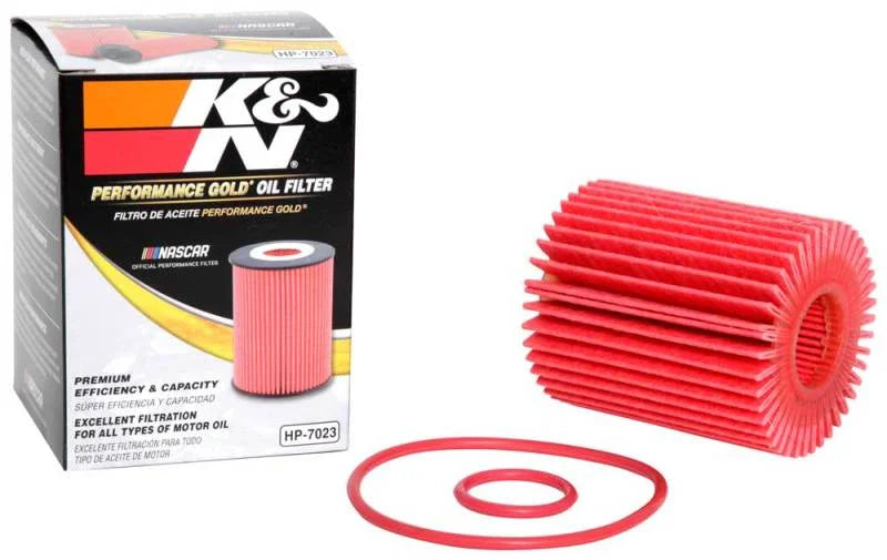 K&N Performance Oil Filter for 06-14 Toyota/Lexus Various Applications - Installation View