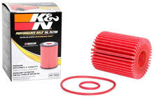 Load image into Gallery viewer, K&amp;N Performance Oil Filter for 06-14 Toyota/Lexus Various Applications - Installation View