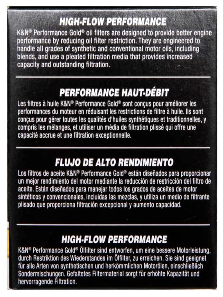 K&N Performance Oil Filter for 07-15 Mini Cooper L4-1.6L - Additional View 9
