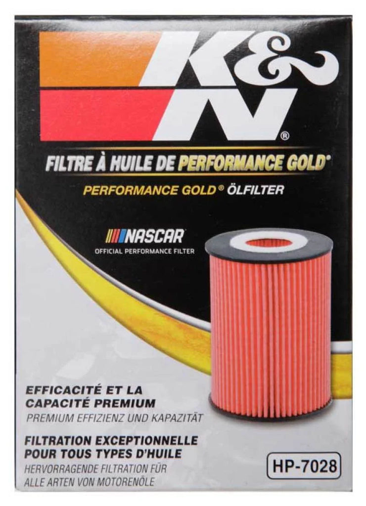 K&N Performance Oil Filter for 2010+ Mercedes Benz GLE350D 3.0L V6 DSL 2.75in OD x 3.625in H - Additional View 9