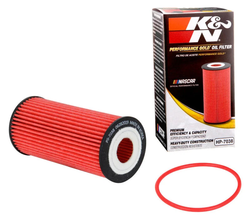K&N Performance Oil Filter for 2019 Audi A3 2.0L - Installation View