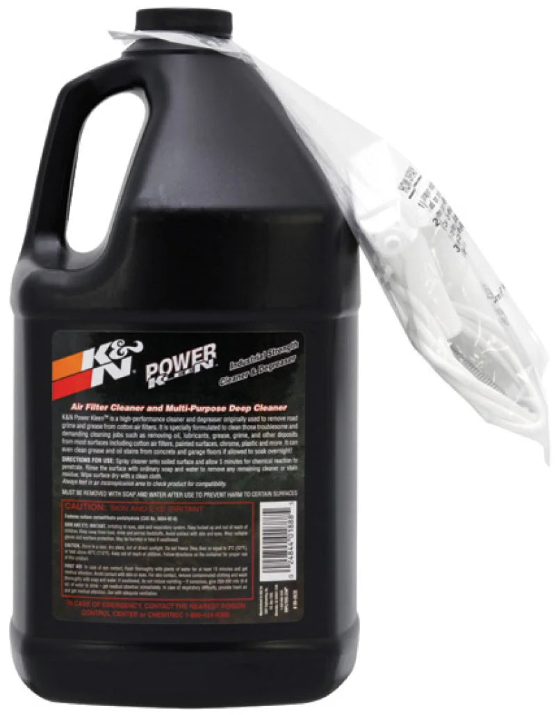 K&N Power Kleen Air Filter Cleaner (1 gallon) - Installation View