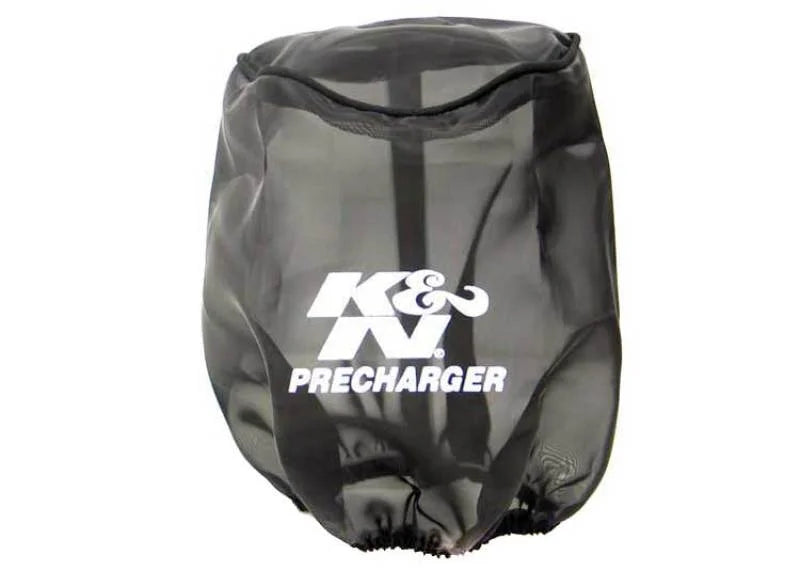 K&N PreCharger Tapered Air Filter Wrap Black 6in Height / 6in Diameter - Main Product View