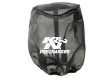 Load image into Gallery viewer, K&amp;N PreCharger Tapered Air Filter Wrap Black 6in Height / 6in Diameter - Main Product View