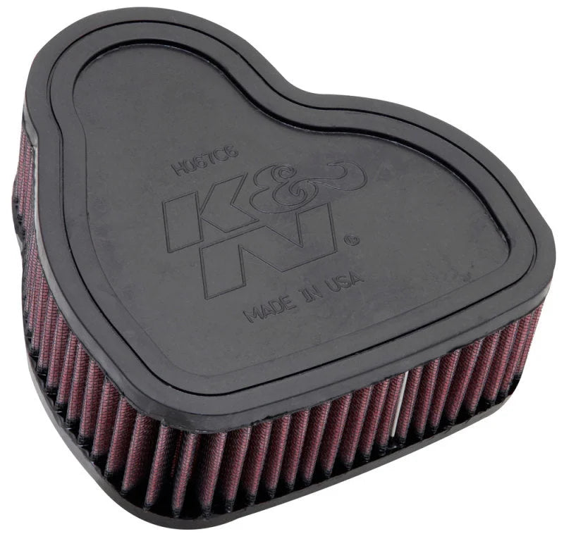 K&N Replacement Air Filter 03-05 Honda VTX1300C/S/R 1284 / 06-09 VTX1300C/R/S/T 1300 - Side View