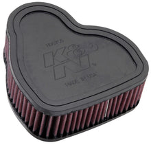 Load image into Gallery viewer, K&amp;N Replacement Air Filter 03-05 Honda VTX1300C/S/R 1284 / 06-09 VTX1300C/R/S/T 1300 - Side View