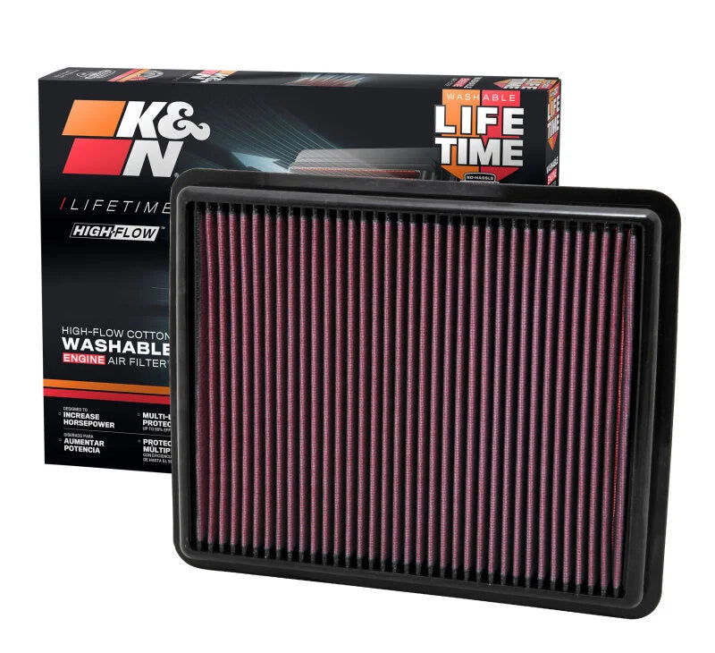 K&N Replacement Air Filter 10-12 Hyundai Santa Fe/Kia Sorrento / 11-12 Hyundai Sonata/Kia Optima - Additional View 10