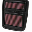 Load image into Gallery viewer, K&amp;N Replacement Air Filter - 10.625in O/S L x 7.625in O/S W x .688in H for Arctic Cat - Side View