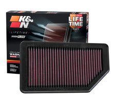 Load image into Gallery viewer, K&amp;N Replacement Air Filter 10.625in O/S Length x 5.75in O/S Width x 1in Height - Additional View 9