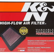 Load image into Gallery viewer, K&amp;N Replacement Air Filter 11.75in O/S Length x 9in O/S Width x 1.188in H for 13 Hyundai Santa Fe - Additional View 7