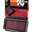 Load image into Gallery viewer, K&amp;N Replacement Air Filter 12-13 Toyota Prius C 1.5L L4 F/I - Back View