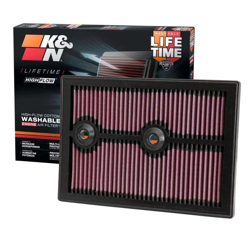 K&N Replacement Air Filter 12 -13 VW Golf VII 1.2L/1.4L / 12-13 Polo GT 1.4L / 13 Audi A3 1.4L - Additional View 11