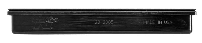 K&N Replacement Air Filter 12-13 VW Golf VII 1.6L/2.0L DSL / 13 Audi A3 1.6L/2.0L DSL/13 A3 1.8L F/I - Side View