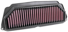 Load image into Gallery viewer, K&amp;N Replacement Air Filter 19-20 Honda CB650R - Side View