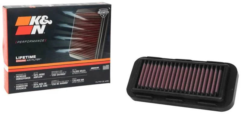 K&N Replacement Air Filter 20-21 Indian Challenger (Incl. Limited/Dark Horse) 108 CI - Back View