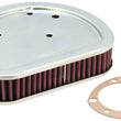 Load image into Gallery viewer, K&amp;N Replacement Air Filter 7.125in L x 5.688in W x 1.625in H for Harley Davidson - Main Product View