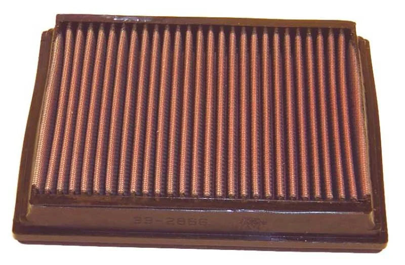 K&N Replacement Air Filter AUDI RS6, 4.2L-V8 (TWIN TURBO); 2002-2003 (2 FILTERS REQUIRED) - Main Product View
