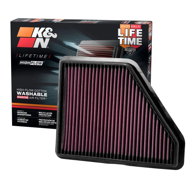 K&N Replacement Air Filter CHEVROLET EQUINOX 2.4L L4 & 3.0L V6; 2010 - Additional View 12