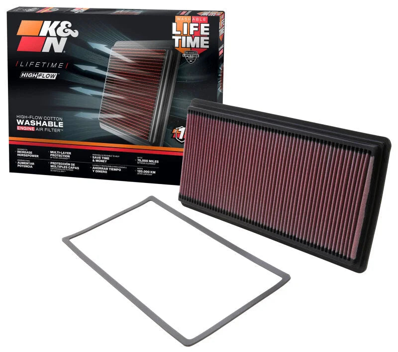 K&N Replacement Air Filter CHEVY CAMARO 3.8/5.7L 98-07, PONTIAC FIREBIRD 3.8/5.7L 98-02 - Additional View 9