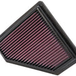 Load image into Gallery viewer, K&amp;N Replacement Air Filter FORD FOCUS 2.0L NON-PZEV 2008 - Side View