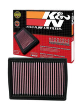 Load image into Gallery viewer, K&amp;N Replacement Air Filter FORD FUSION / MERCURY MILAN 3.0L-V6; 2006-2009 - Back View
