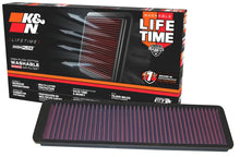 Load image into Gallery viewer, K&amp;N Replacement Air Filter JAGUAR XJS,XKE 1971-80 - Side View