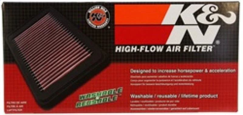 K&N Replacement Air Filter JAGUAR XJS,XKE 1971-80 - Installation View