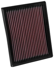 Load image into Gallery viewer, K&amp;N Replacement Air Filter MERCEDES BENZ A150 1.5L-L4; 2006 - Side View