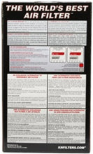 Load image into Gallery viewer, K&amp;N Replacement Air Filter MERCEDES BENZ C200 1.8L-I4; 2002 - Side View