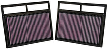 Load image into Gallery viewer, K&amp;N Replacement Air Filter MERCEDES-BENZ CL600 5.5L-V12; 2003 (2 PER BOX) - Main Product View