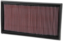 Load image into Gallery viewer, K&amp;N Replacement Air Filter MERCEDES BENZ E420 1997 - Side View